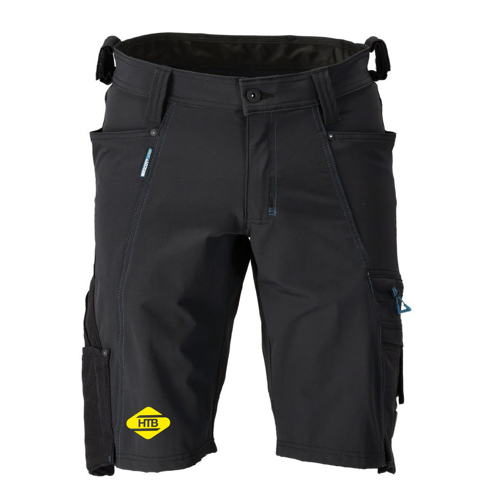 Kurze Hose Vollstretch Mascot - HTB bedruckt